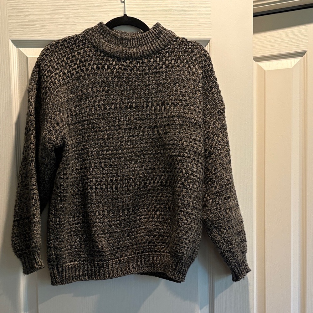 Classic Gray Turtleneck Sweater - Cozy Women's Cowl & Turtleneck